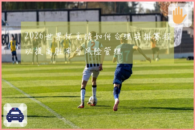 2026世界杯竞猜如何合理安排赛程以提高胜率与风险管理